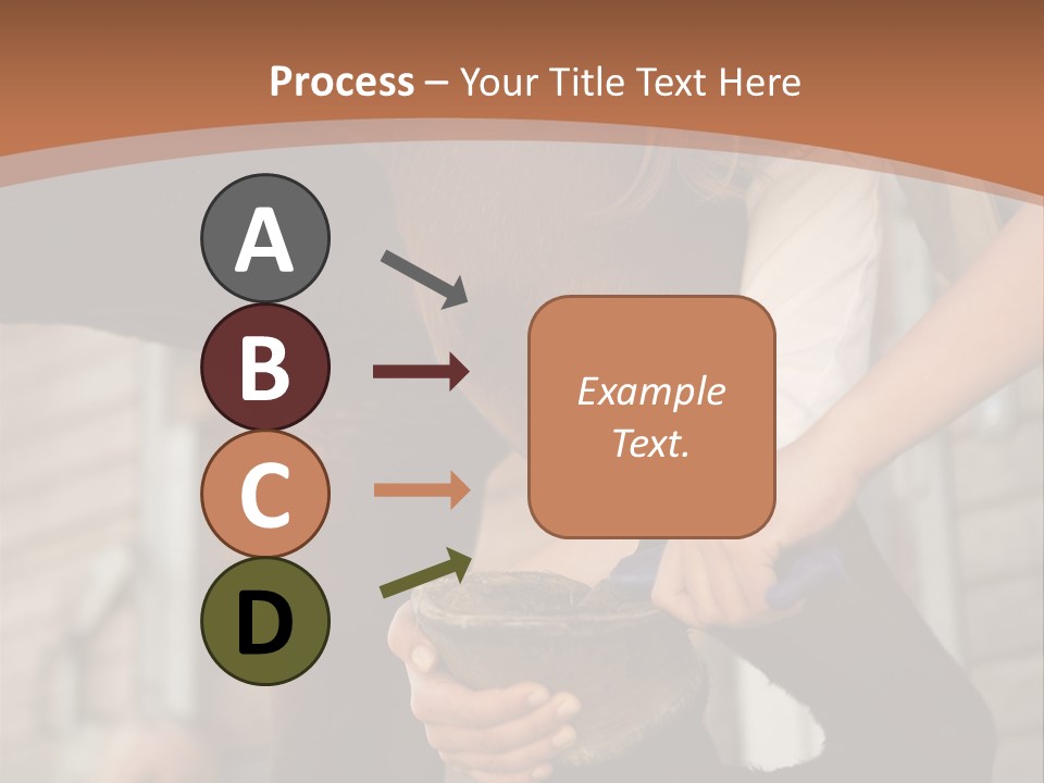 Positive Scraping Hoofpick PowerPoint Template