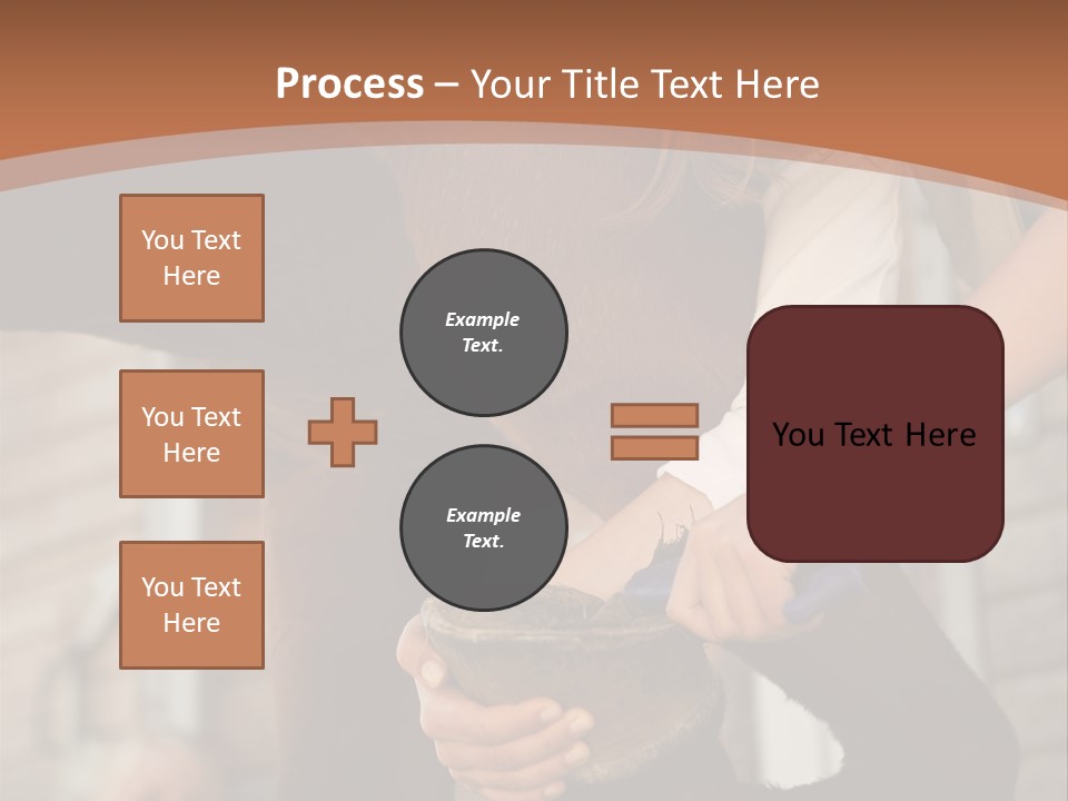 Positive Scraping Hoofpick PowerPoint Template