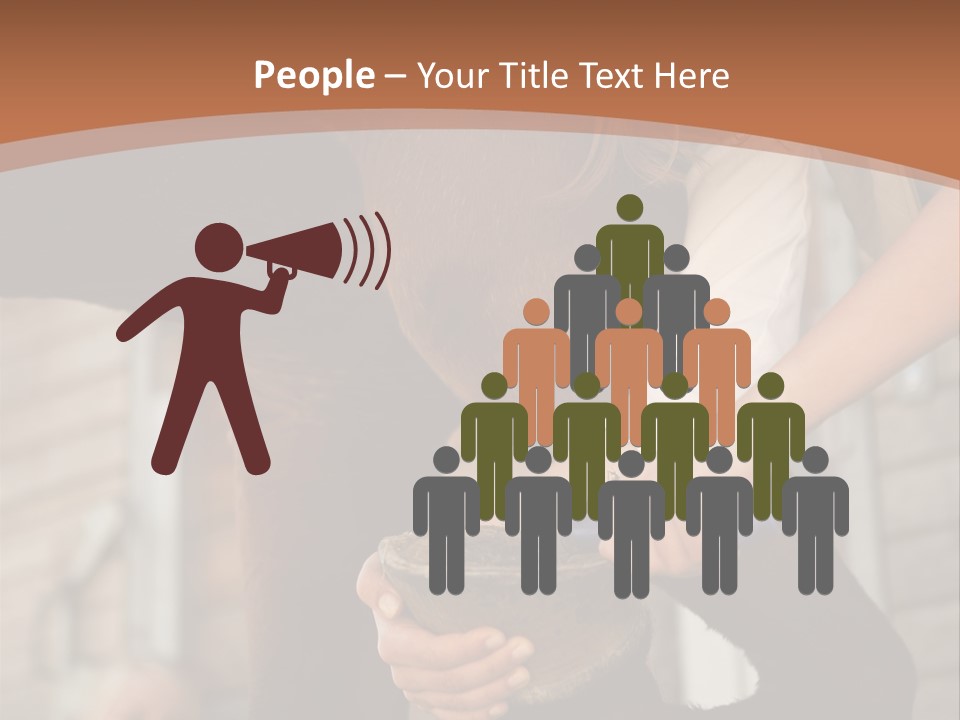 Positive Scraping Hoofpick PowerPoint Template