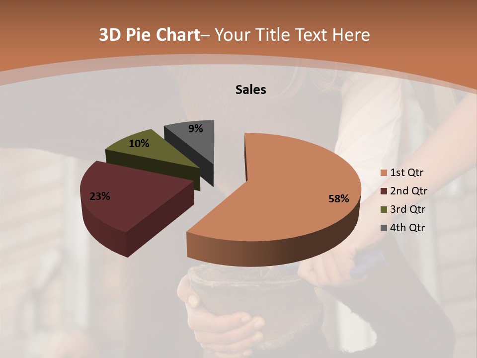 Positive Scraping Hoofpick PowerPoint Template