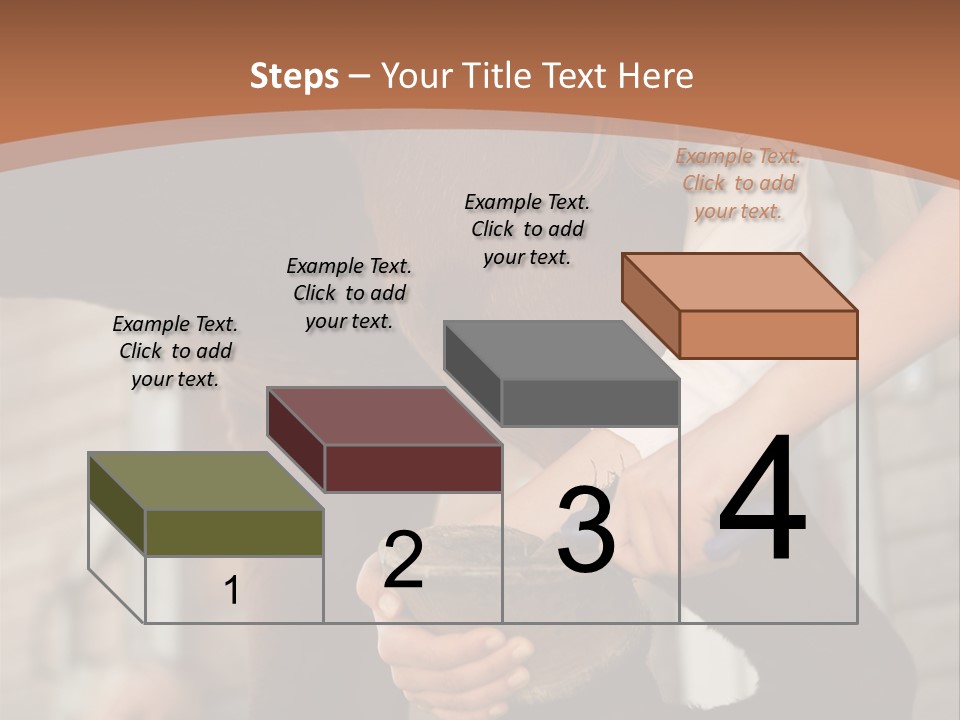 Positive Scraping Hoofpick PowerPoint Template