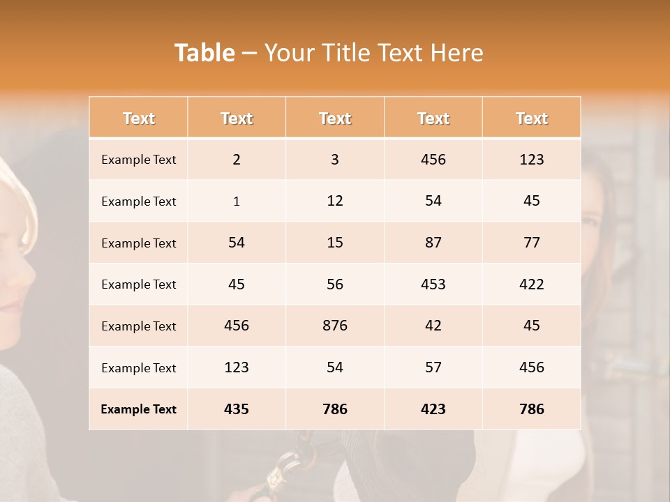 Posters Brown Coast PowerPoint Template