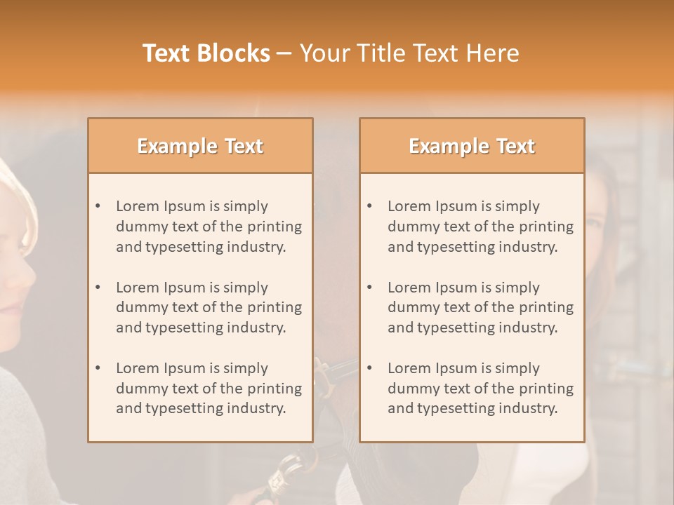 Posters Brown Coast PowerPoint Template