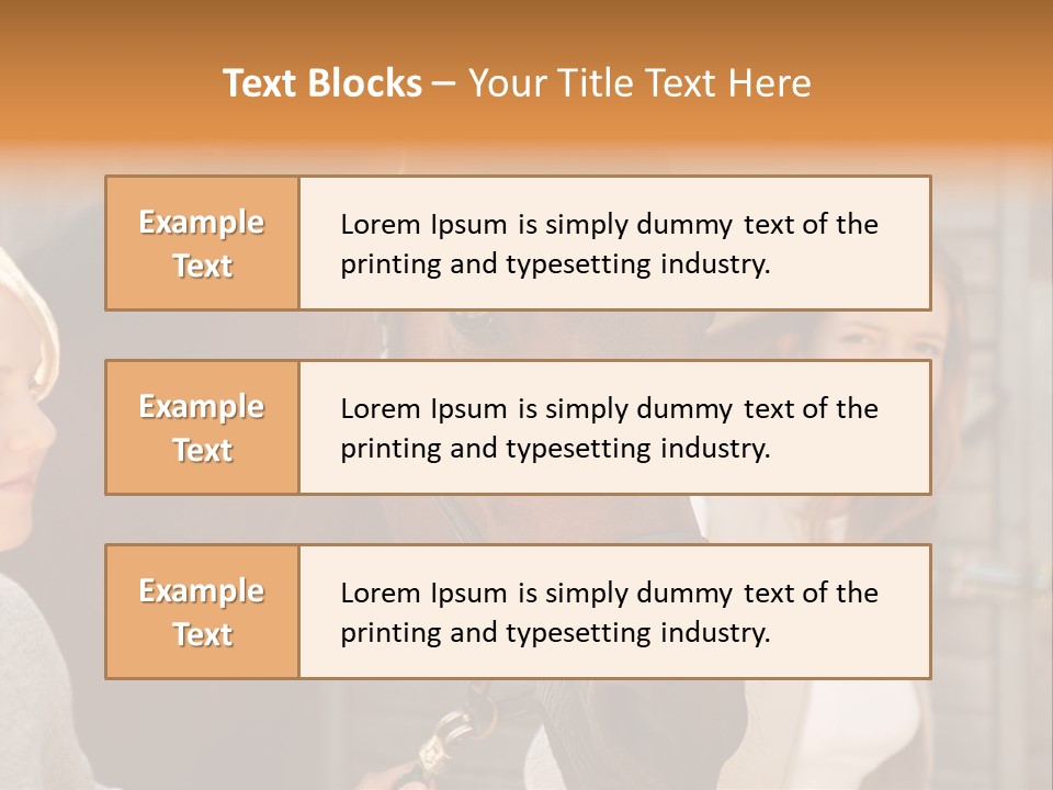 Posters Brown Coast PowerPoint Template