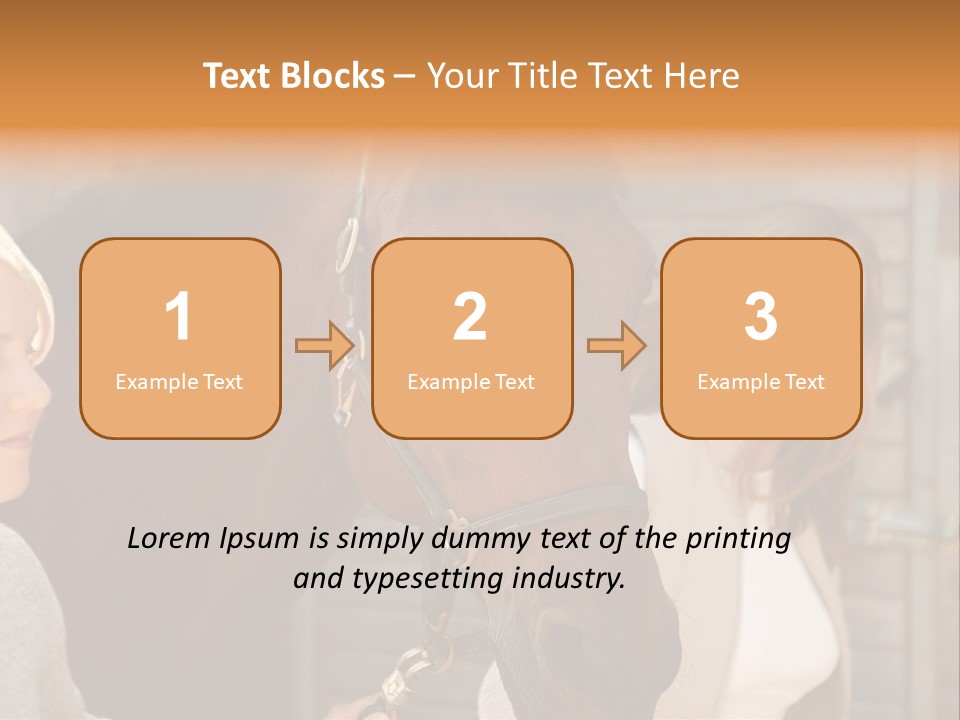 Posters Brown Coast PowerPoint Template