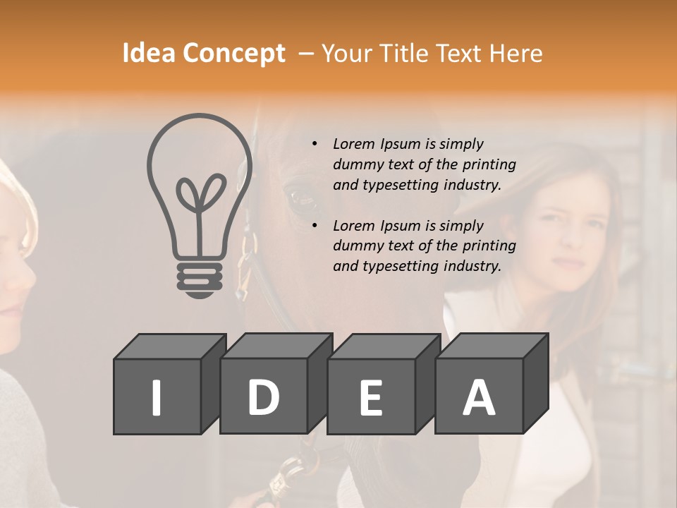 Posters Brown Coast PowerPoint Template