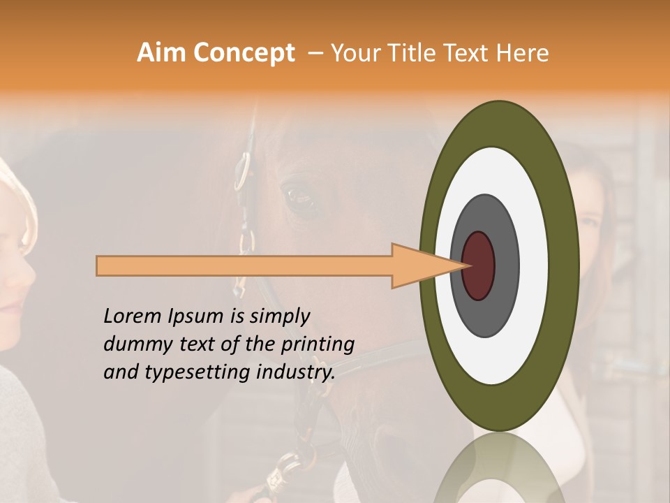 Posters Brown Coast PowerPoint Template