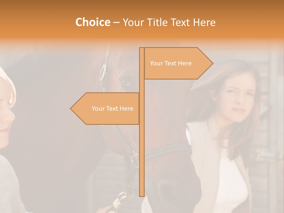 Posters Brown Coast PowerPoint Template