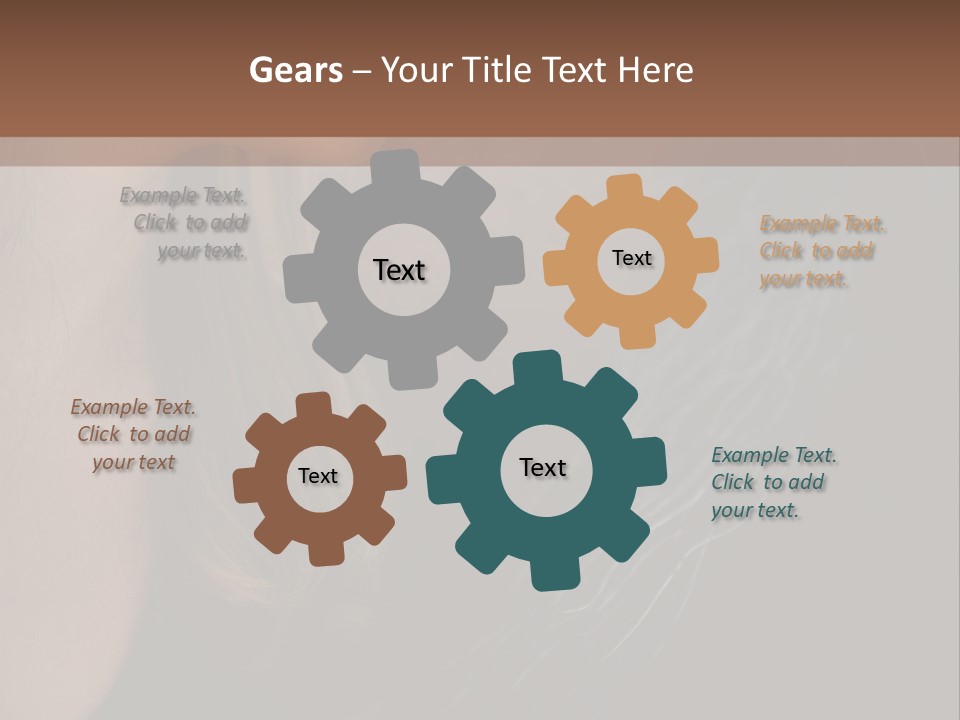 Caucasian Amusement Park Ride Males PowerPoint Template