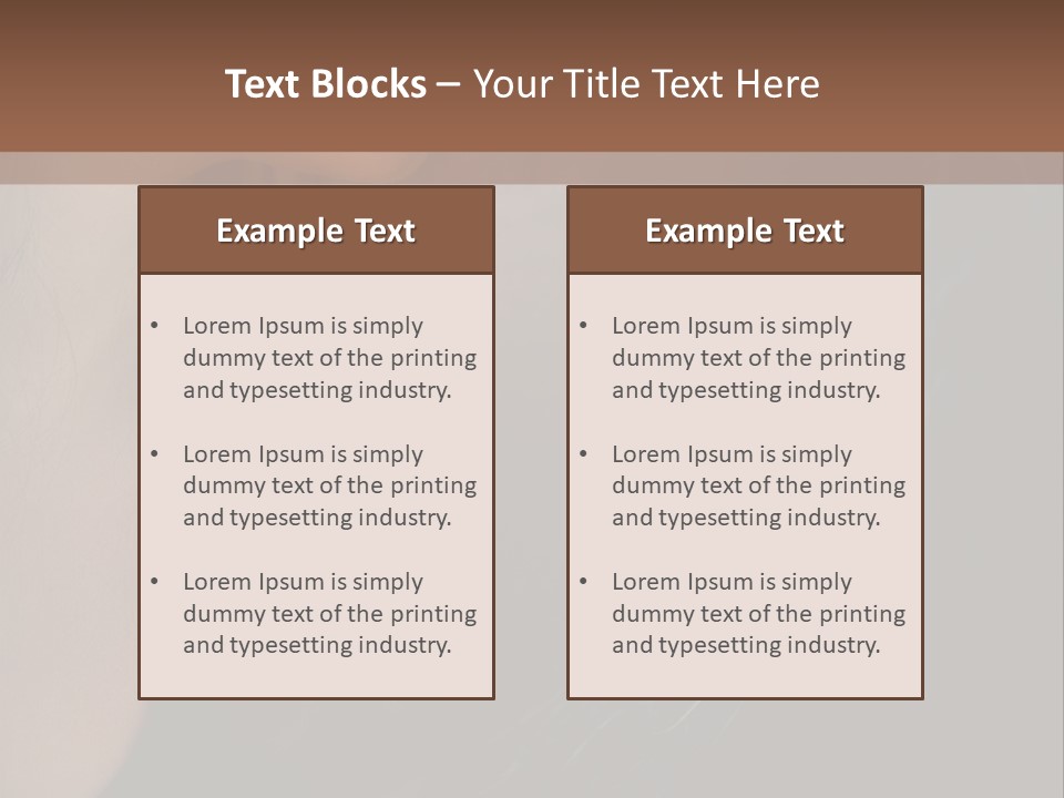 Caucasian Amusement Park Ride Males PowerPoint Template
