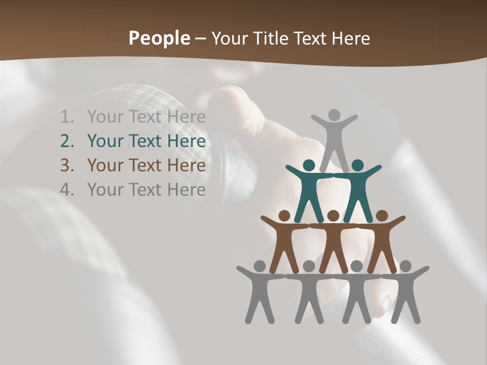 Caucasian Traditional Males PowerPoint Template