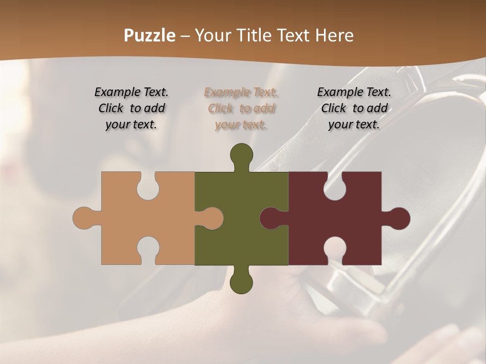 Holding Adjusting Ages PowerPoint Template