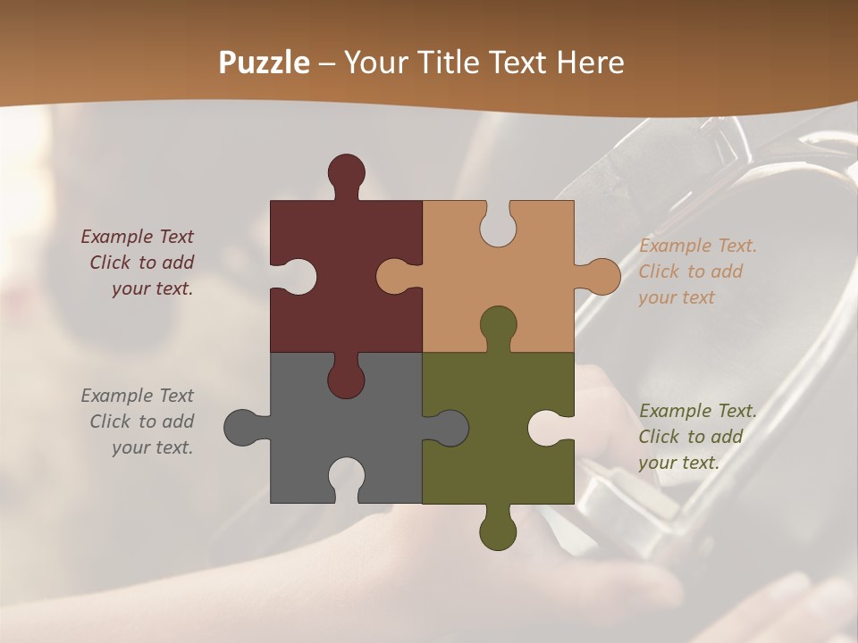 Holding Adjusting Ages PowerPoint Template