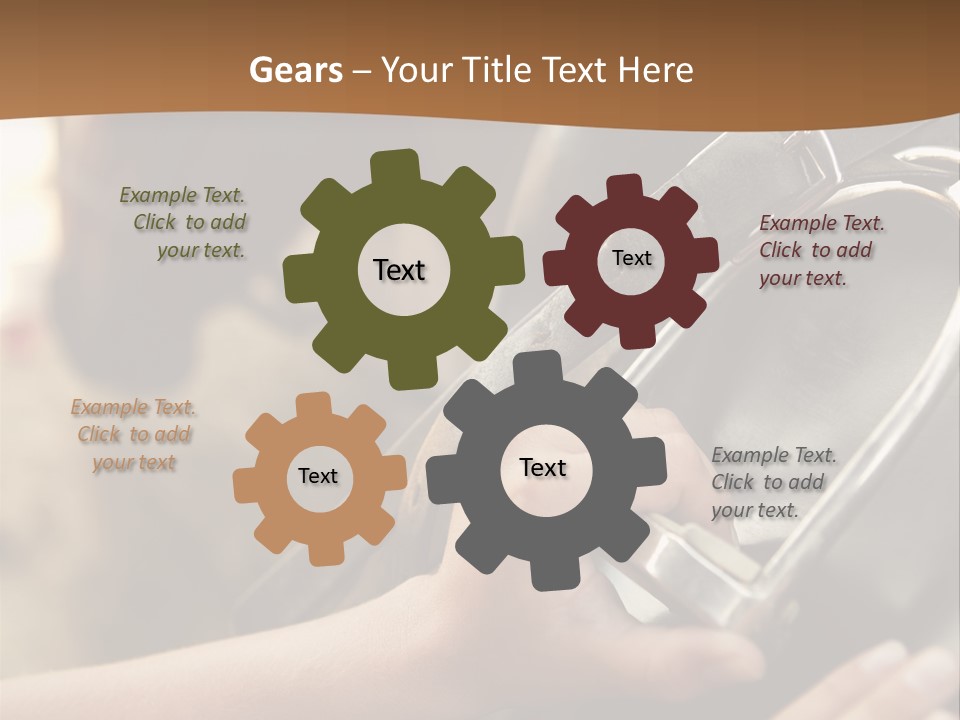 Holding Adjusting Ages PowerPoint Template