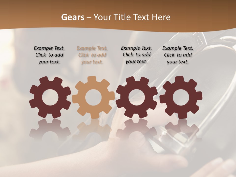 Holding Adjusting Ages PowerPoint Template