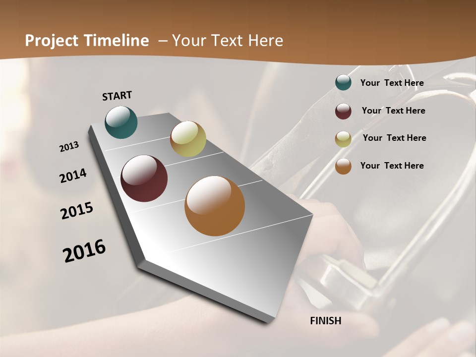 Holding Adjusting Ages PowerPoint Template