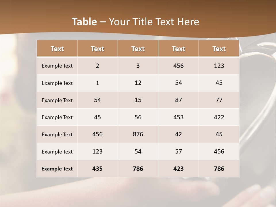 Holding Adjusting Ages PowerPoint Template