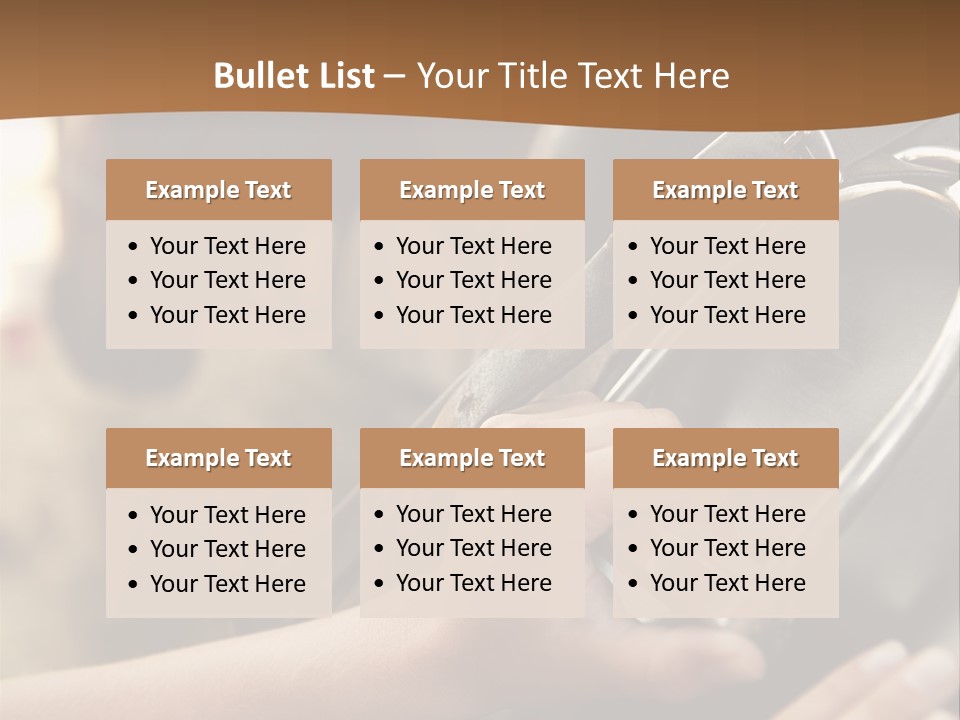 Holding Adjusting Ages PowerPoint Template
