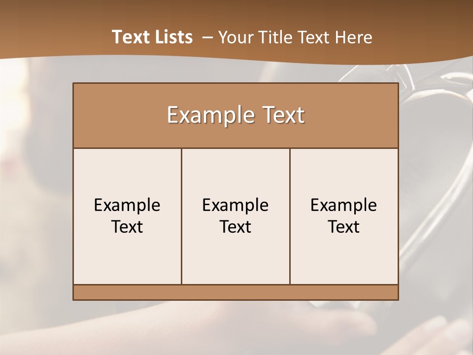 Holding Adjusting Ages PowerPoint Template