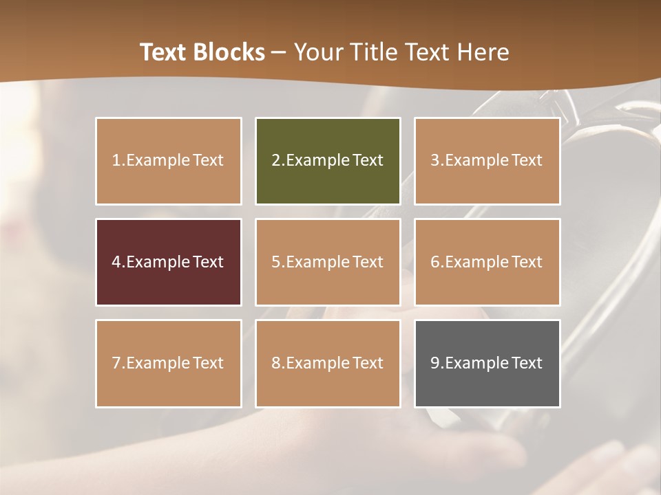 Holding Adjusting Ages PowerPoint Template