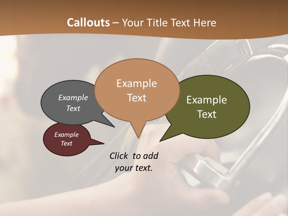Holding Adjusting Ages PowerPoint Template