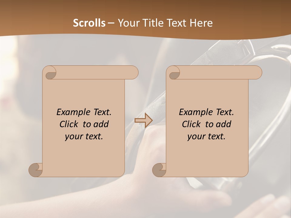Holding Adjusting Ages PowerPoint Template