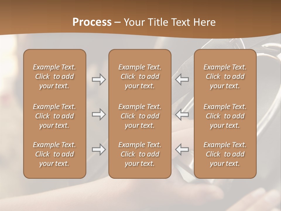Holding Adjusting Ages PowerPoint Template