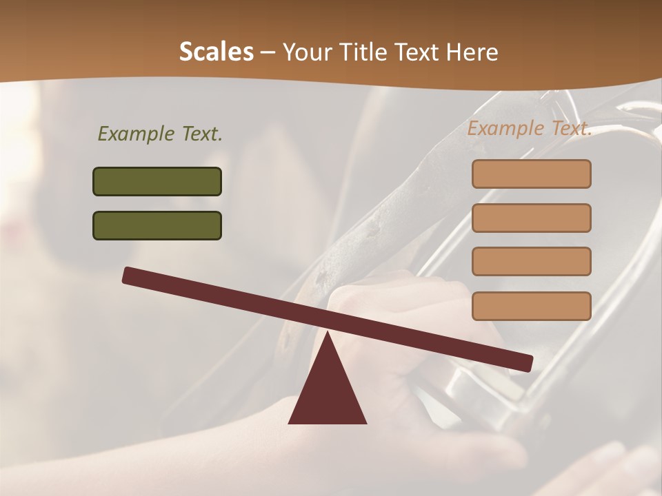 Holding Adjusting Ages PowerPoint Template
