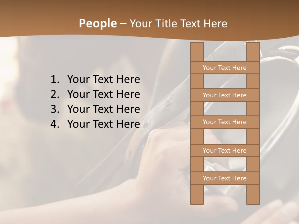 Holding Adjusting Ages PowerPoint Template