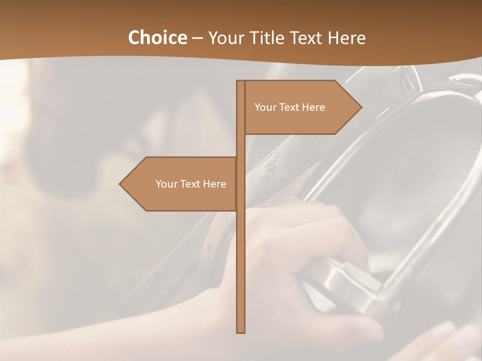 Holding Adjusting Ages PowerPoint Template
