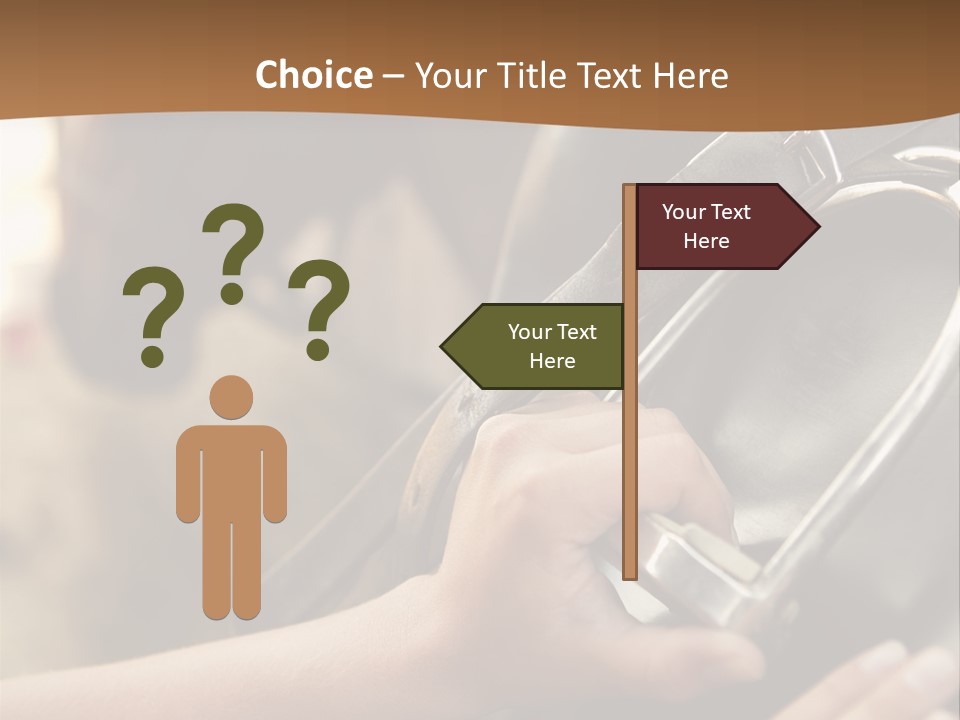 Holding Adjusting Ages PowerPoint Template