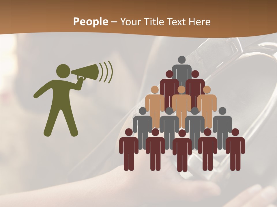 Holding Adjusting Ages PowerPoint Template