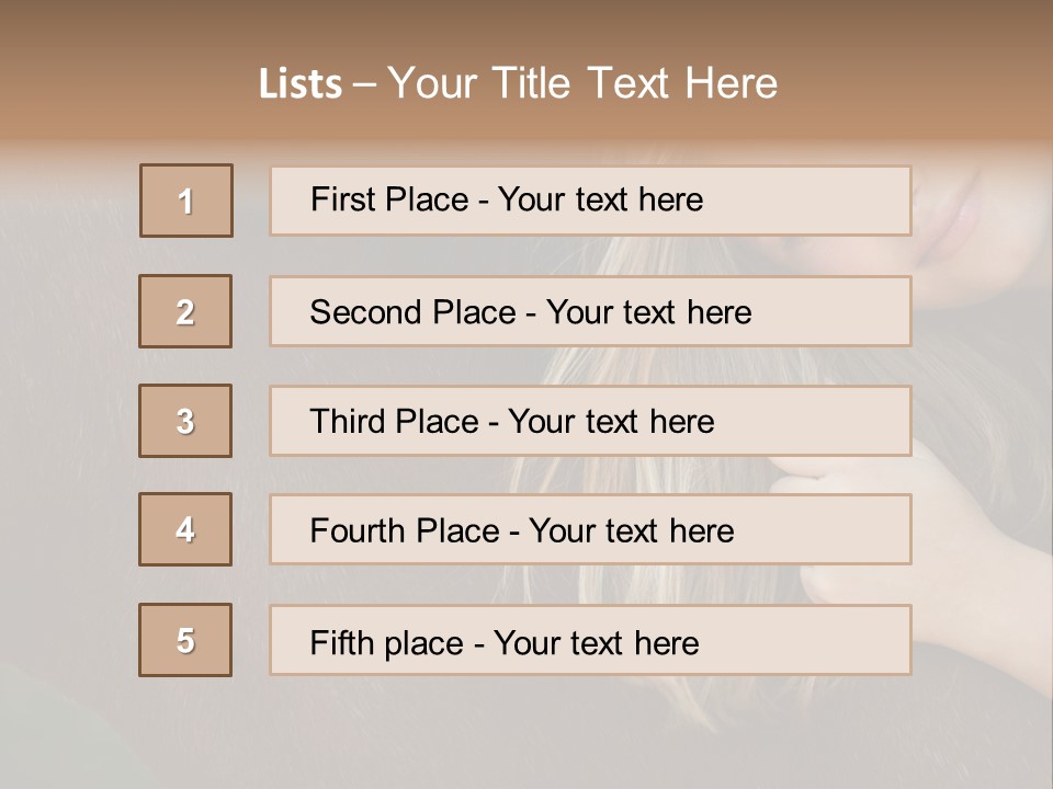 Fineartprints Poster Horse PowerPoint Template