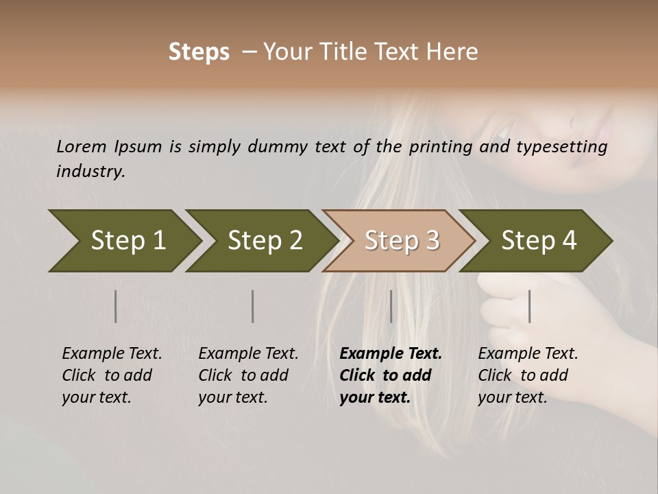 Fineartprints Poster Horse PowerPoint Template