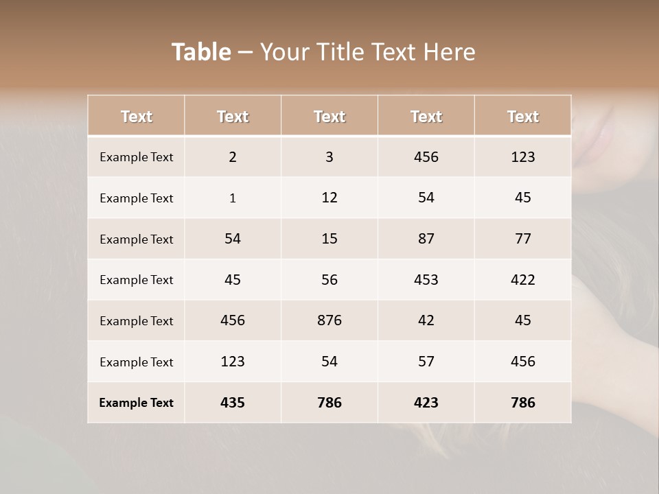 Fineartprints Poster Horse PowerPoint Template