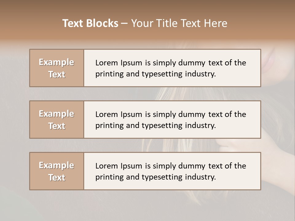 Fineartprints Poster Horse PowerPoint Template