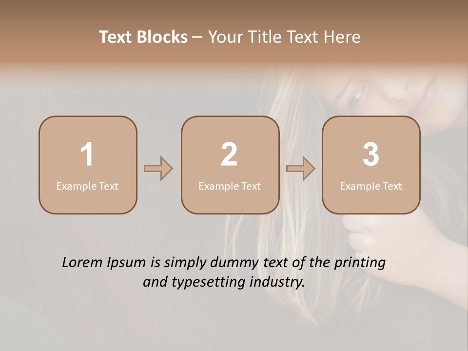 Fineartprints Poster Horse PowerPoint Template