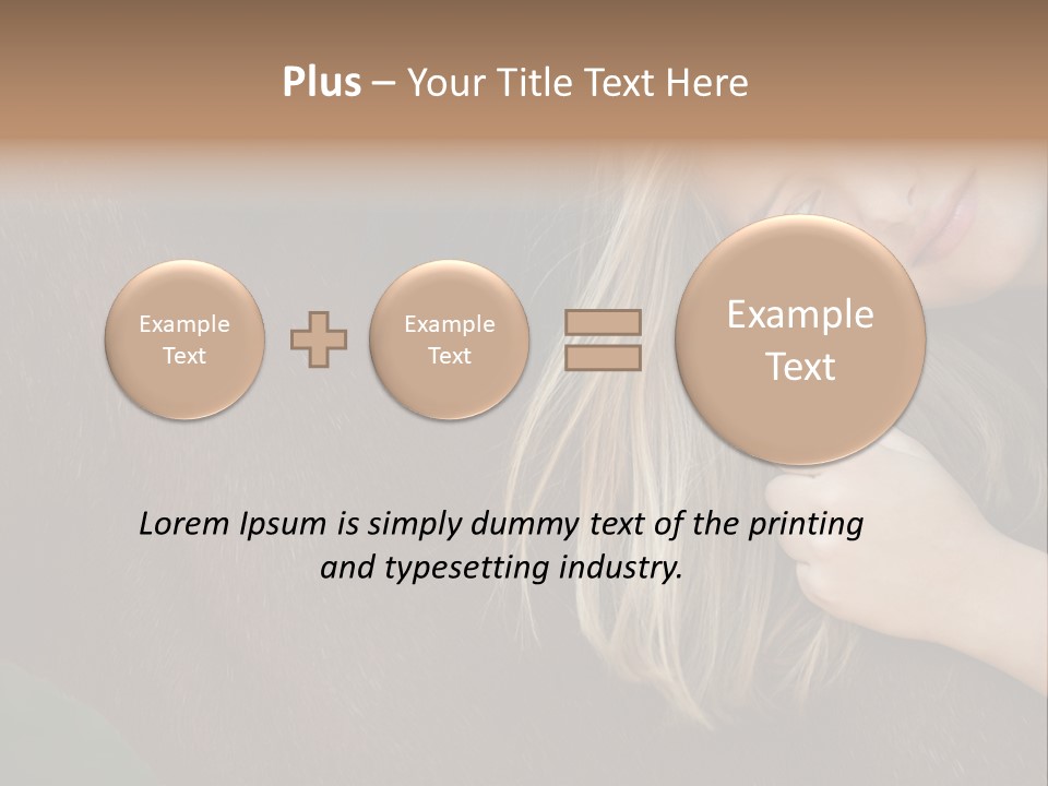 Fineartprints Poster Horse PowerPoint Template