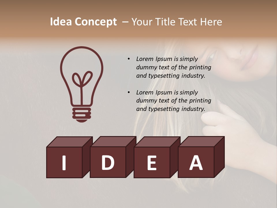 Fineartprints Poster Horse PowerPoint Template