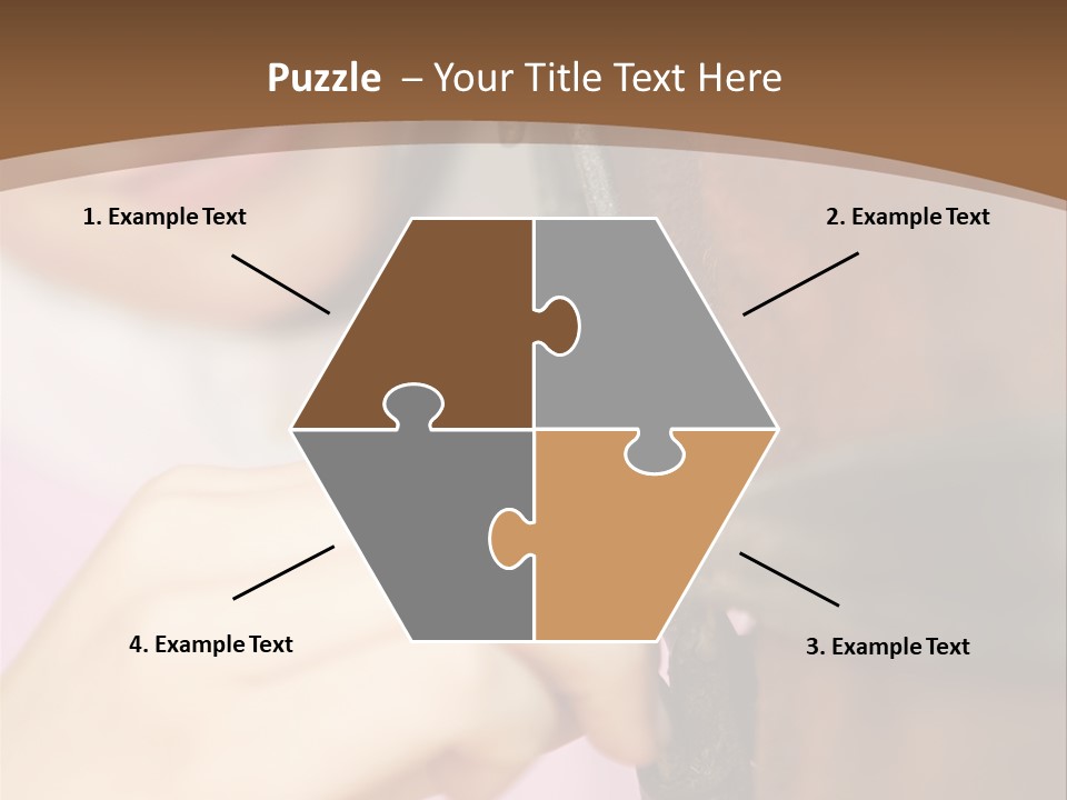 Outside Fairground Men PowerPoint Template