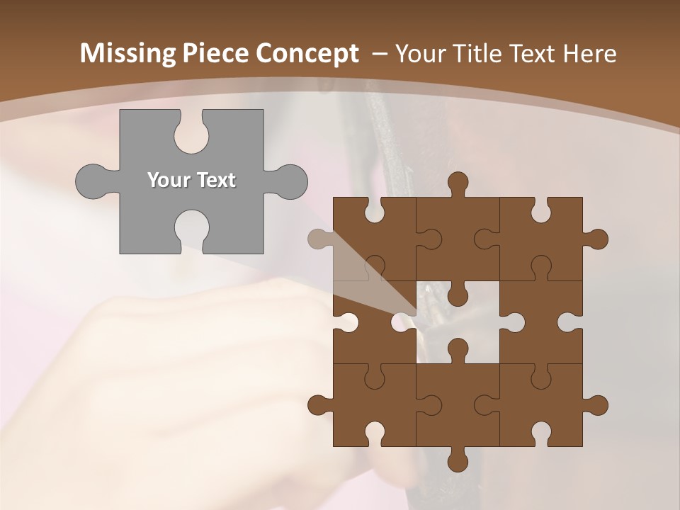 Outside Fairground Men PowerPoint Template