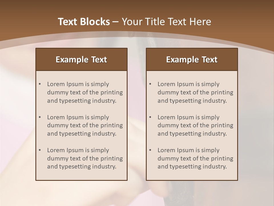 Outside Fairground Men PowerPoint Template