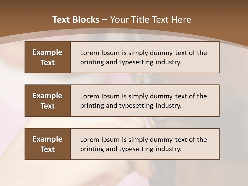 Outside Fairground Men PowerPoint Template