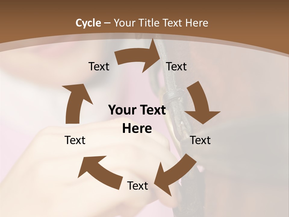 Outside Fairground Men PowerPoint Template