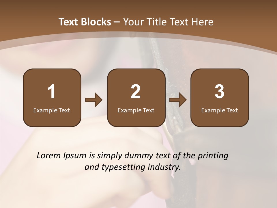 Outside Fairground Men PowerPoint Template