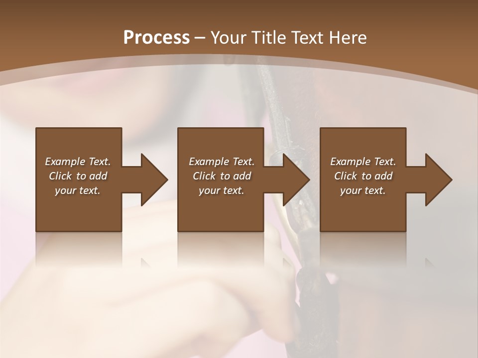 Outside Fairground Men PowerPoint Template