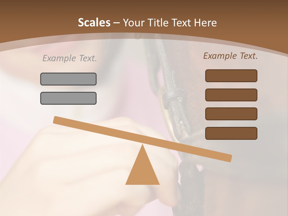 Outside Fairground Men PowerPoint Template