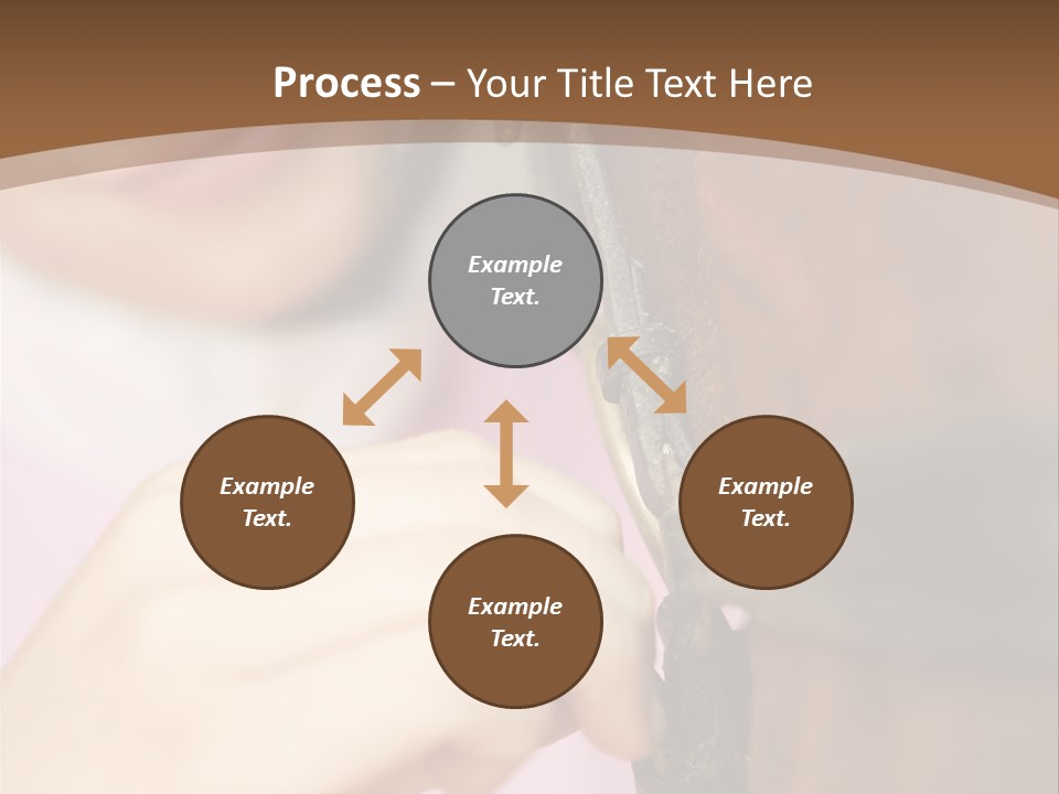 Outside Fairground Men PowerPoint Template