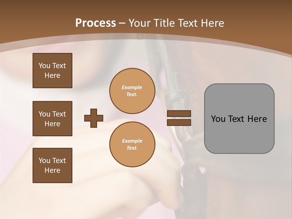 Outside Fairground Men PowerPoint Template
