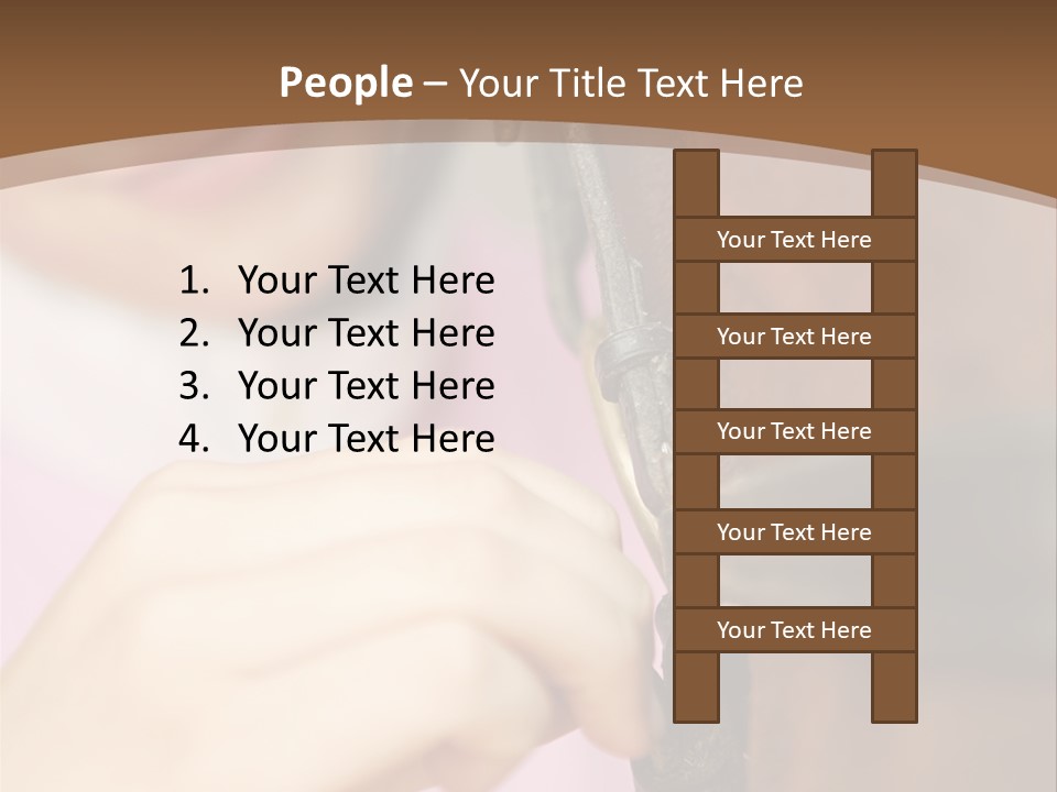 Outside Fairground Men PowerPoint Template